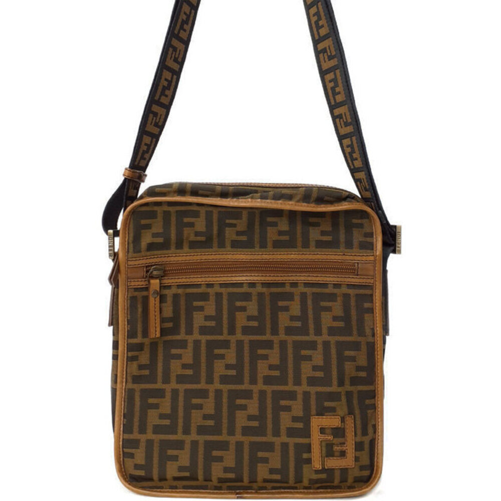 FENDI Zucca Shoulder Bag